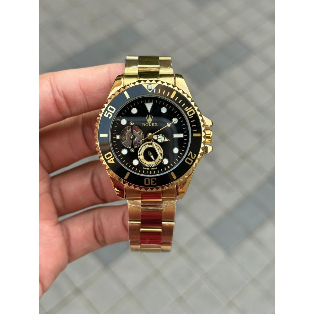 Role x Submarine Automatic Gold Black