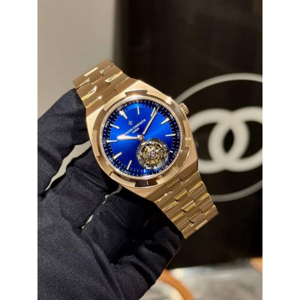 Vachero_on Constantin Overseas Tourbillon copper blue