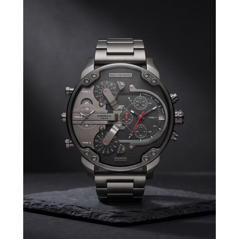 Diesal Mr. Daddy 2.0 Chronograph Watch Japan watch heavy quality