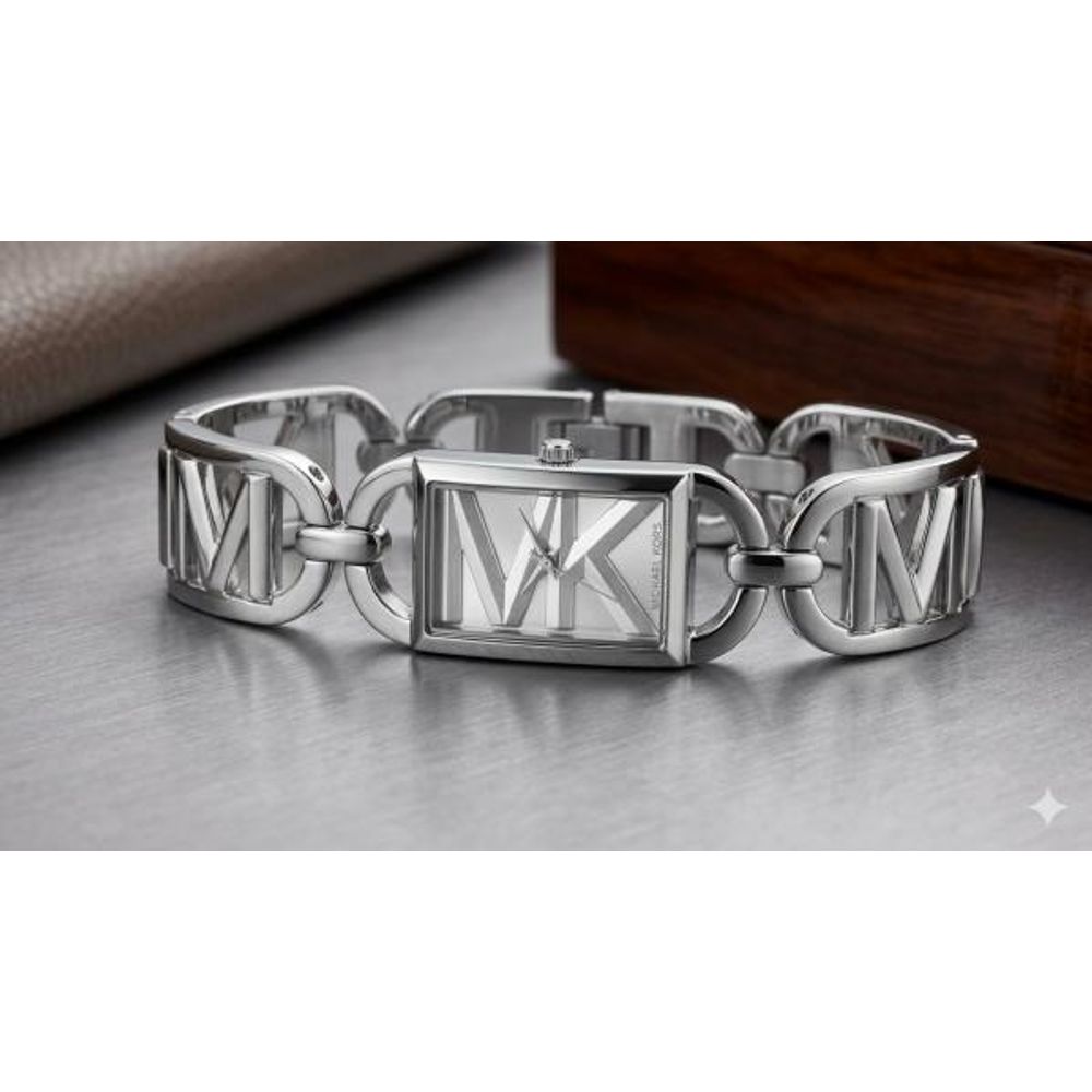 Micheal Korsilver white Watch For 967