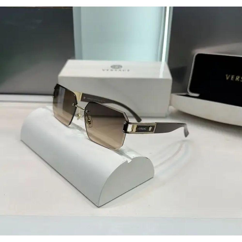 Versac e Black Brown Premium Shades 3129