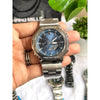 CASIO GSHOCK B2100 METAL SILVER BLUE DIAL AT308
