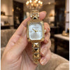 MICHEAL KORS ALANE GOLD-WHITE WATCH FOR HER 1100