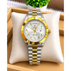 ROLLEX DAYDATE TWO TONE WHITE ARABIC DIAL AT299