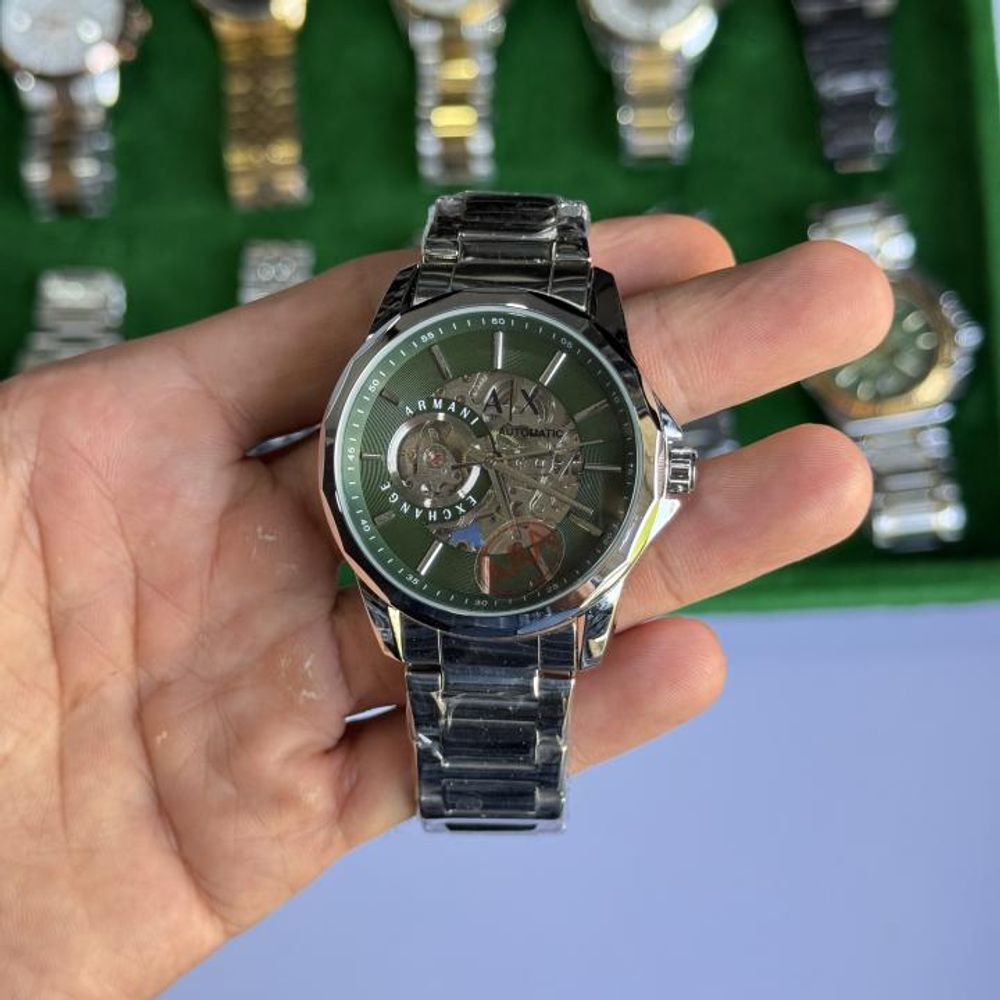 ArrWa%! Exchage Automatic Watch (Back open)