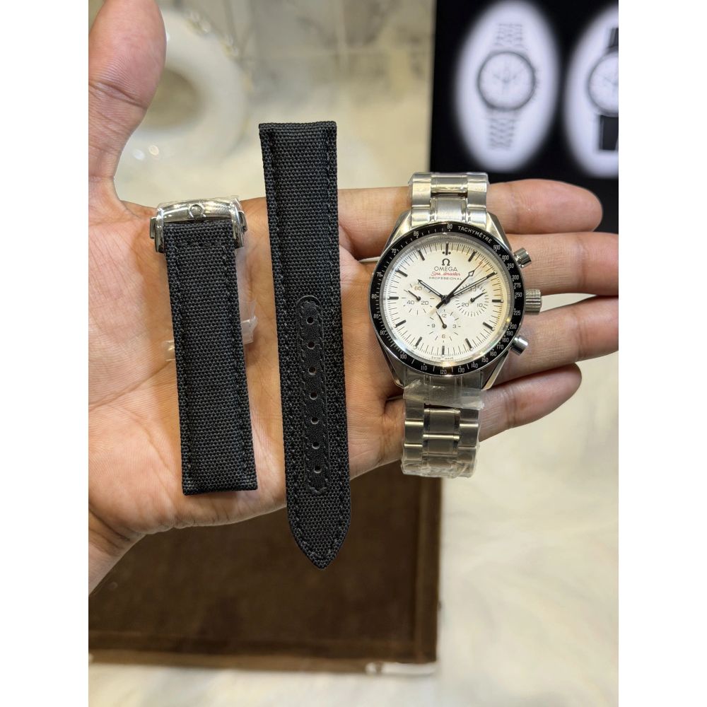 Omega Speed-master Professional Moonwatch With Dual Strap