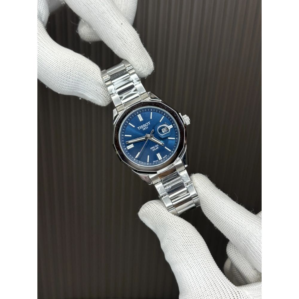 Tisso t PRC100 Silver Blue Premium Watch
