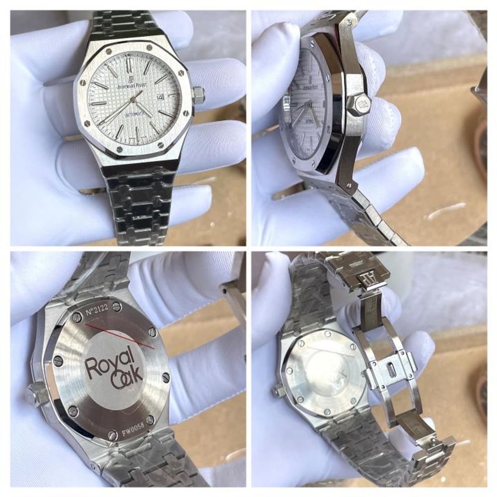 Audemar Piguet Royal Oak FST SIlver White Dial AT471