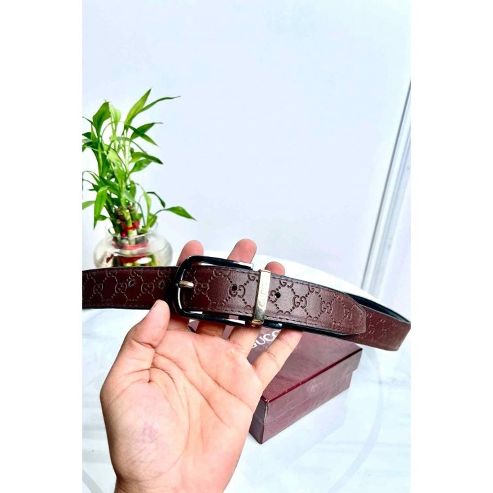 GUCHI PREMIUM EMBOSE REVERSE BELT