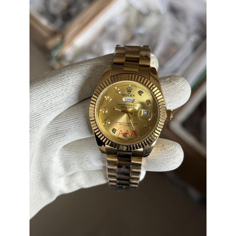 Rollex Day Date ( 1st Quality Quartz )