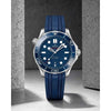 Omegg_a Seamaster Diver 300M Automatic Blue-Silver-Blue