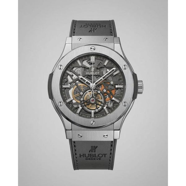 Hublot Classic Fusion Tourbillon silver grey