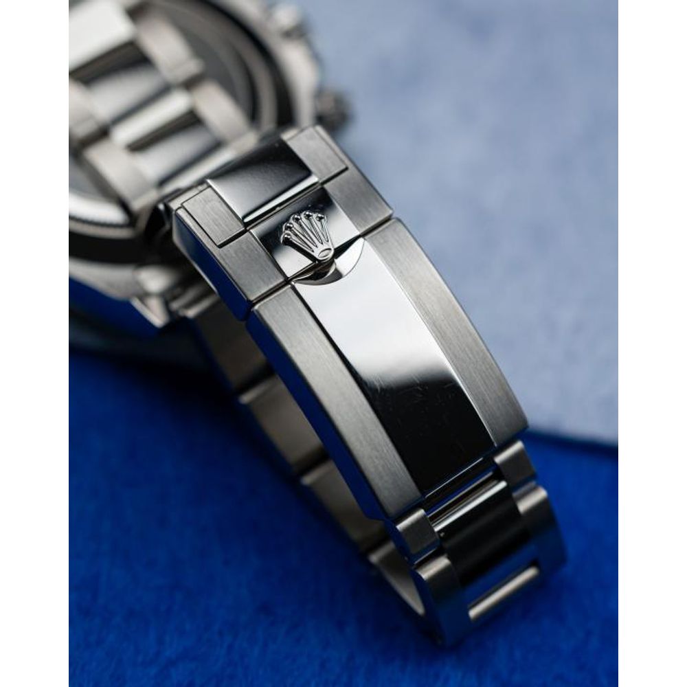 Rolee_x Oyster Perpetual Daytona Chosmograph Silver-Blue