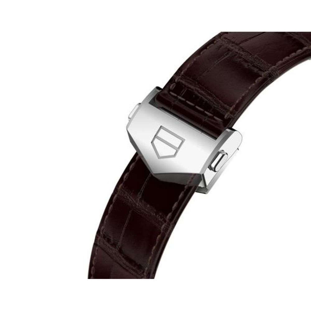 TAG Heuuer Carrera Chronograph brown and white