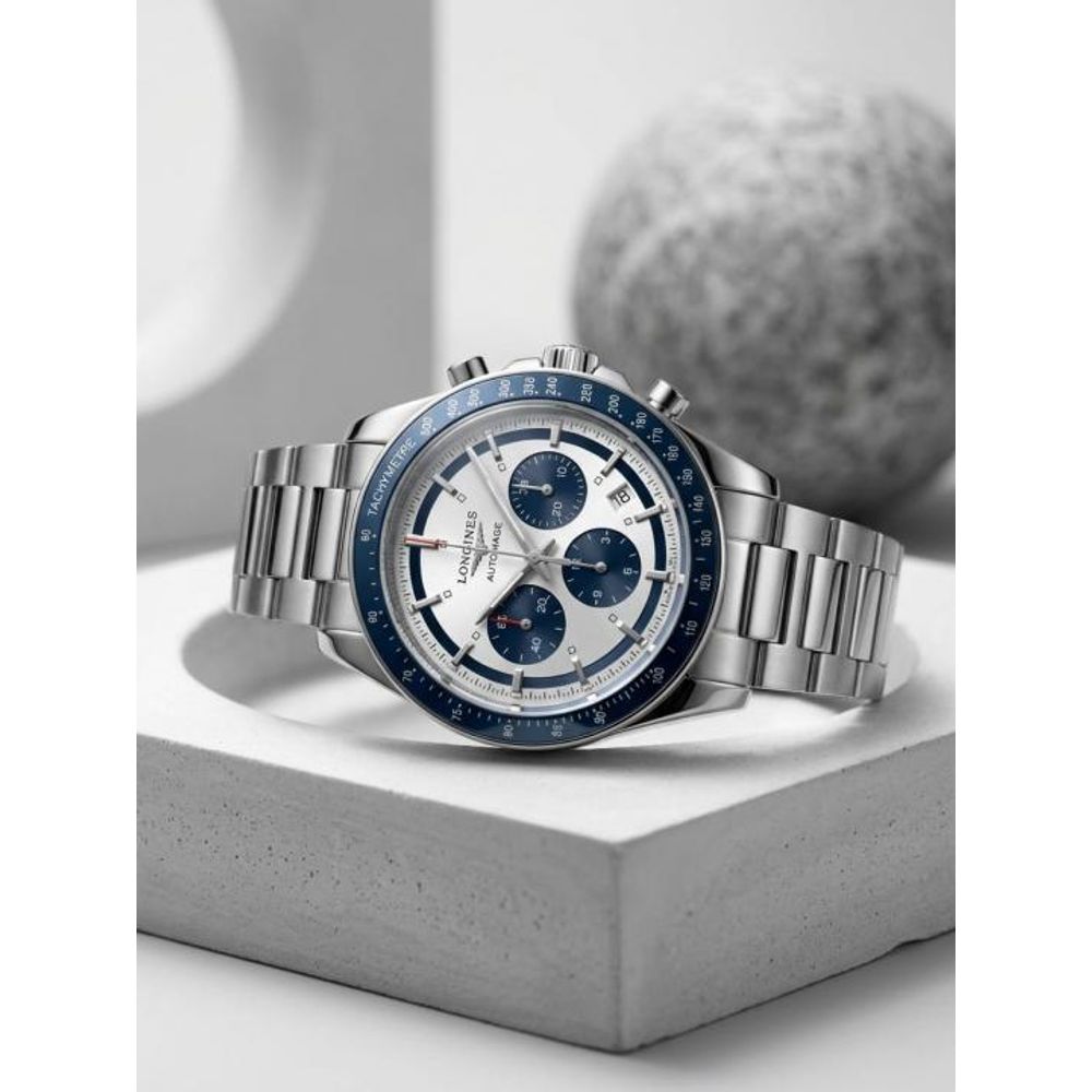 Longinez Conquest Chronograph Blue