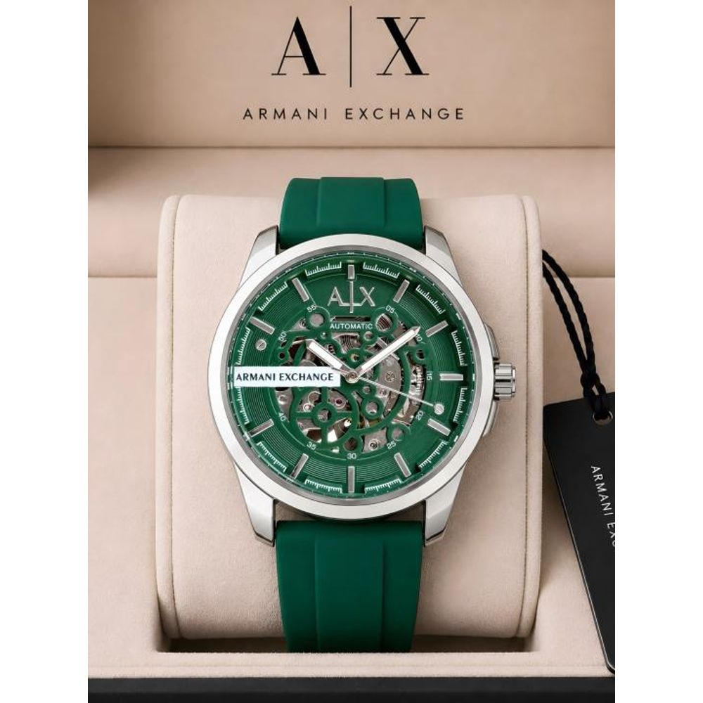 Arrwa%ni Exchange Hampton Automatic Watch AX2416 green