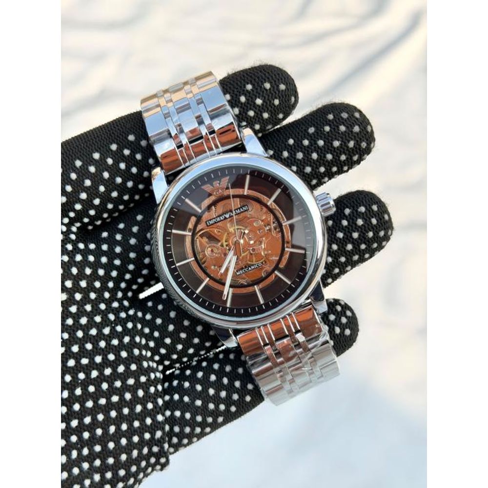 Emporio Arrwa%_ni Skeleton Automatic