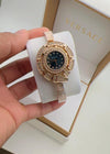 Bvlgari Try Diamond Rose Gold Black Dial