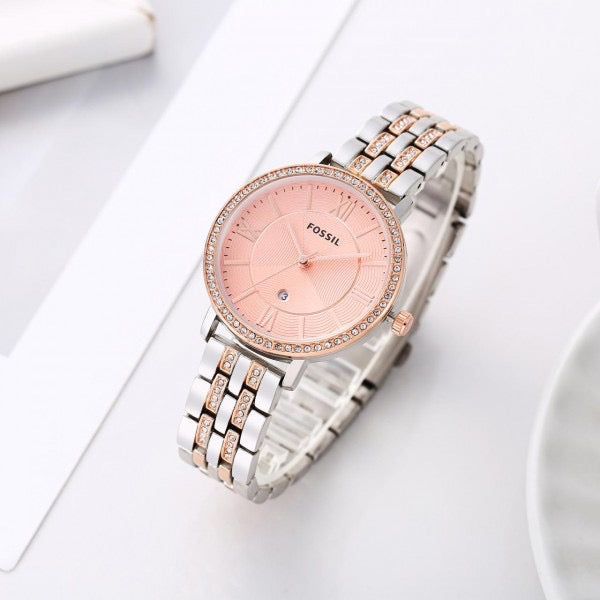 Fosil_Carlie_Diamond_Rosegold_Twotune