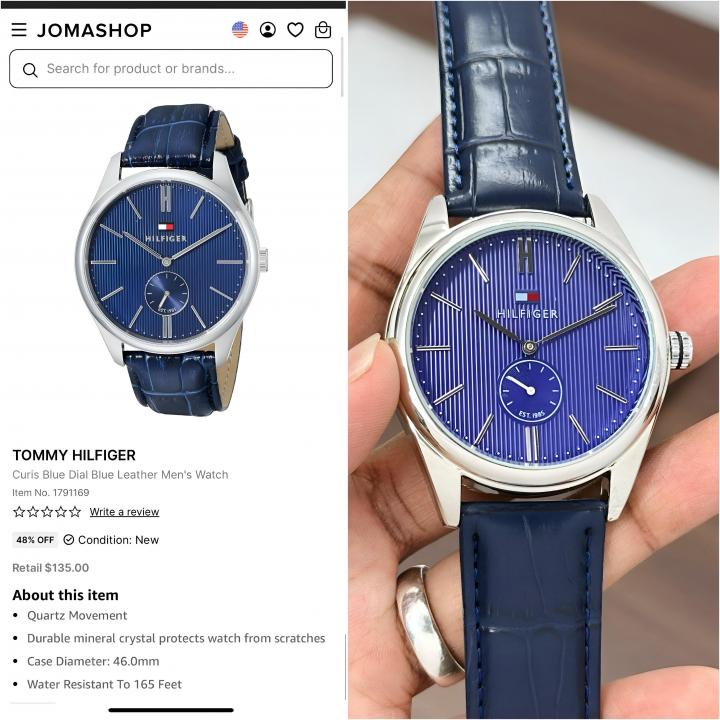 Tommy Hilfige_r Curis Blue Dial Watch