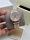 Michael_Kors Bradshaw Diamond Chronograph Rosegold
