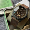 FossilBelt FS4656 Machine Chronograph Brown-Dial