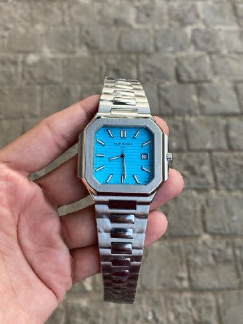 Patek Philippe Cubitus Blue battery