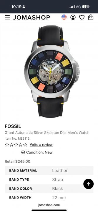 Fossi_l Skeleton Auto