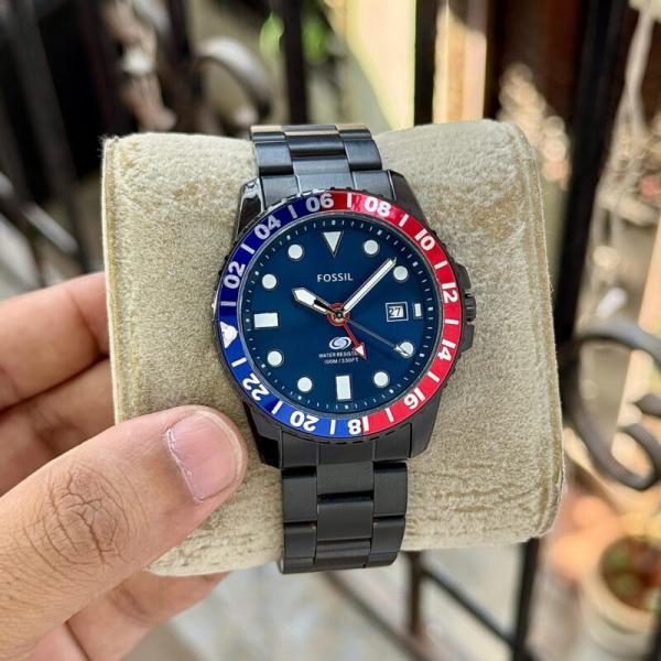 FOSSIIL Gmt Pepsi Edition