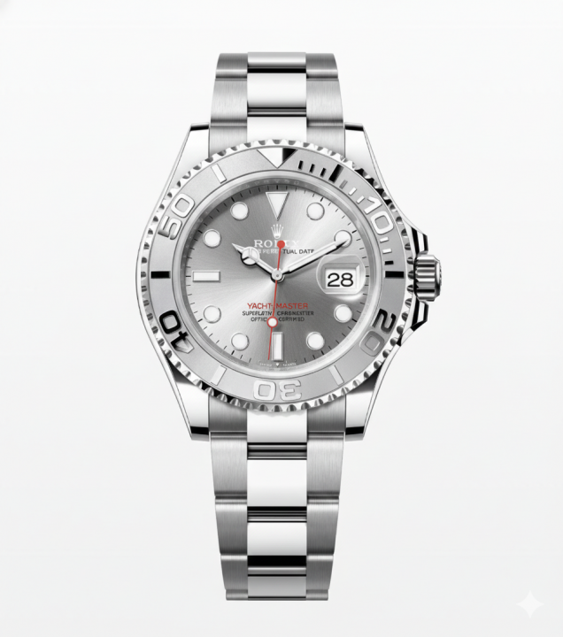 Rolex_Mens_Yatch_Master_Chain_Silver