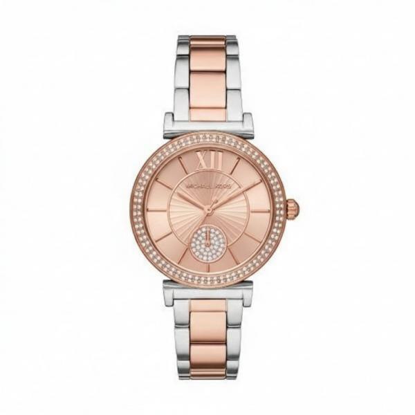 Michael l Kors Abbey_Diamond_Twotune_Rosegold