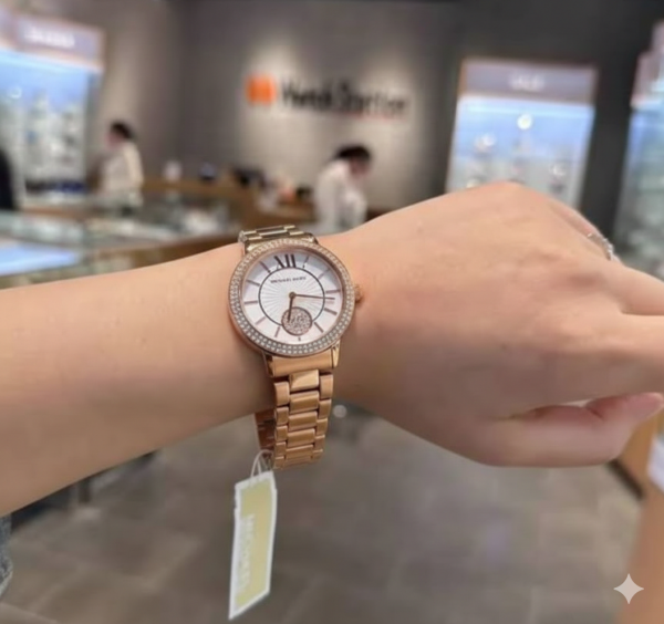 Michael l Kors Abbey_Diamond_White Dial