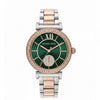 Michael l Kors Abbey Diamond Twotune Green Dial