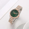Fossiil Tailor Rosegold Twotone Green