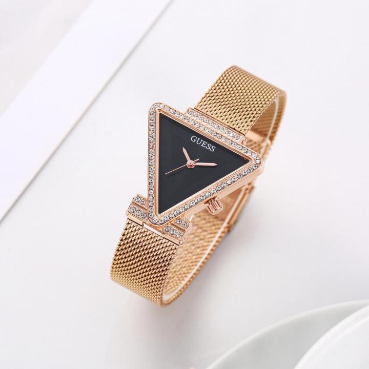 Guess Triangle Women Diamond Rosegold