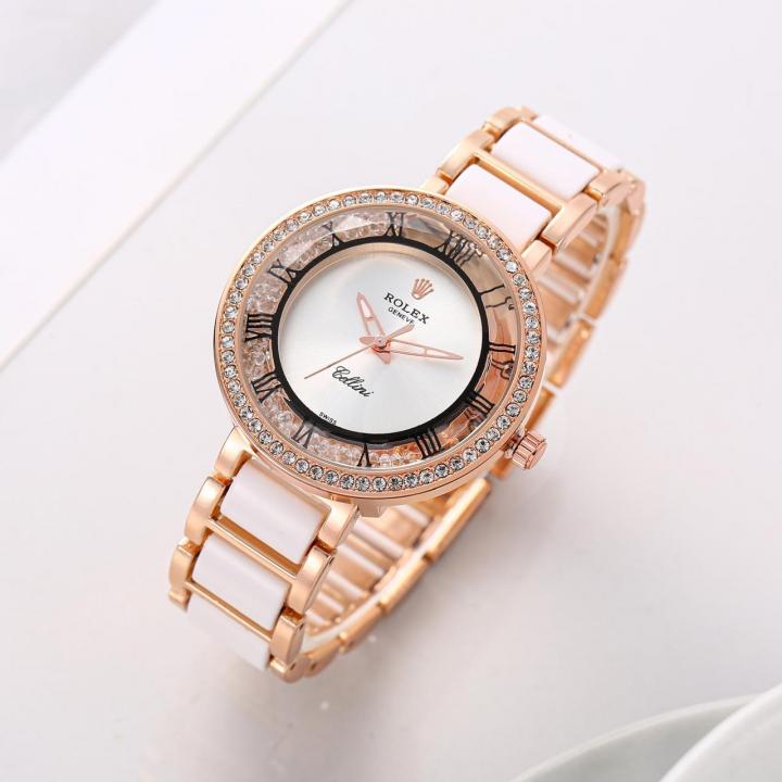 Rolexwomen Celine White Dial