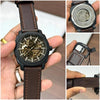 Fosssi_l me automatic leather belt Watch