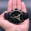 Tag Paris Full Black Leather Belt Watch