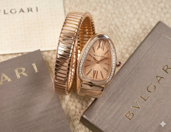 Bvlgari Serpenti Tubogas Rosegold 35MM Premium Quality