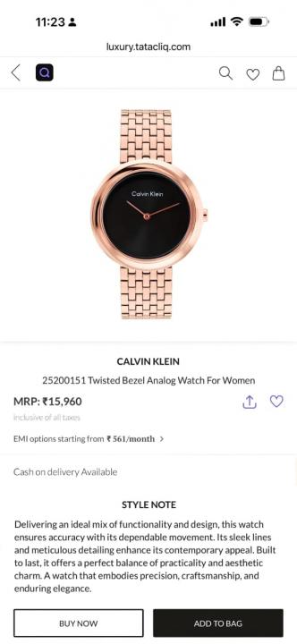 Calvin keli_n  Twister Bezel leadise