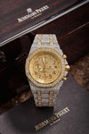 Audemars Piguee_t Royal Oak TachyMeter Iced Out