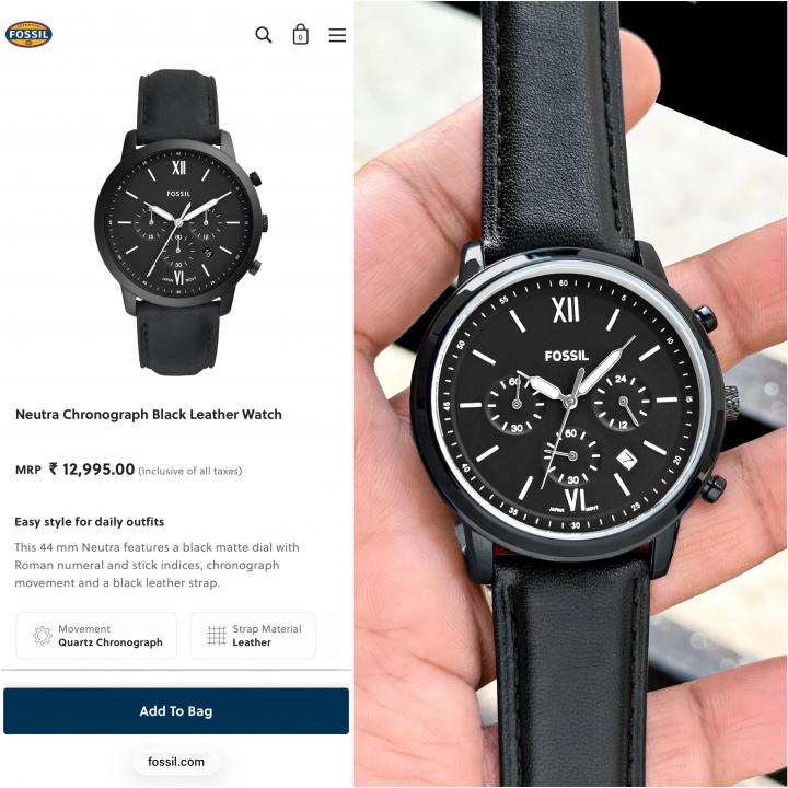 Fossi_l Neutra Chronography Watch