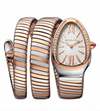 Bvlgari Serpenti Tubogas Diamond Two Tune White Dial