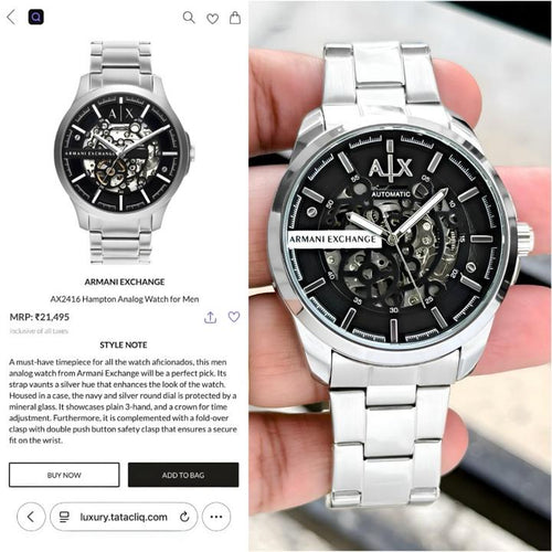 Arman_I Exchange Automatic Watch