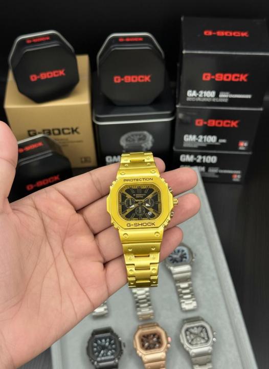 G Shoc_k gold black