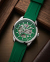 Tommmy Hilfige_r Automatic Silicon Green-Silver-Green