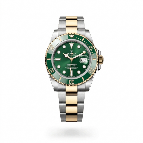 Roleex Mens Oyster Submariner Green