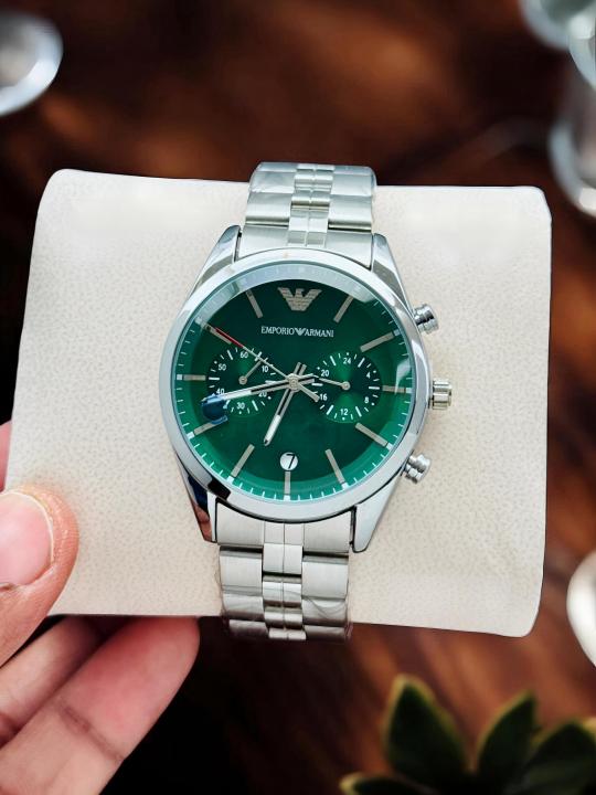 Emporio_ArmaChronograph_Green_Dial