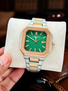 Patek_Phillippe_Geneve_Square_Twotone_Green