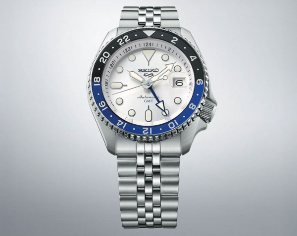 Seiko 5 Sports GMT Silver